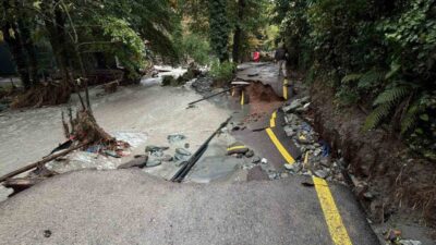 Sapanca ilçesinde yaşanan şiddetli yağışın neden olduğu sel felaketi sonucunda