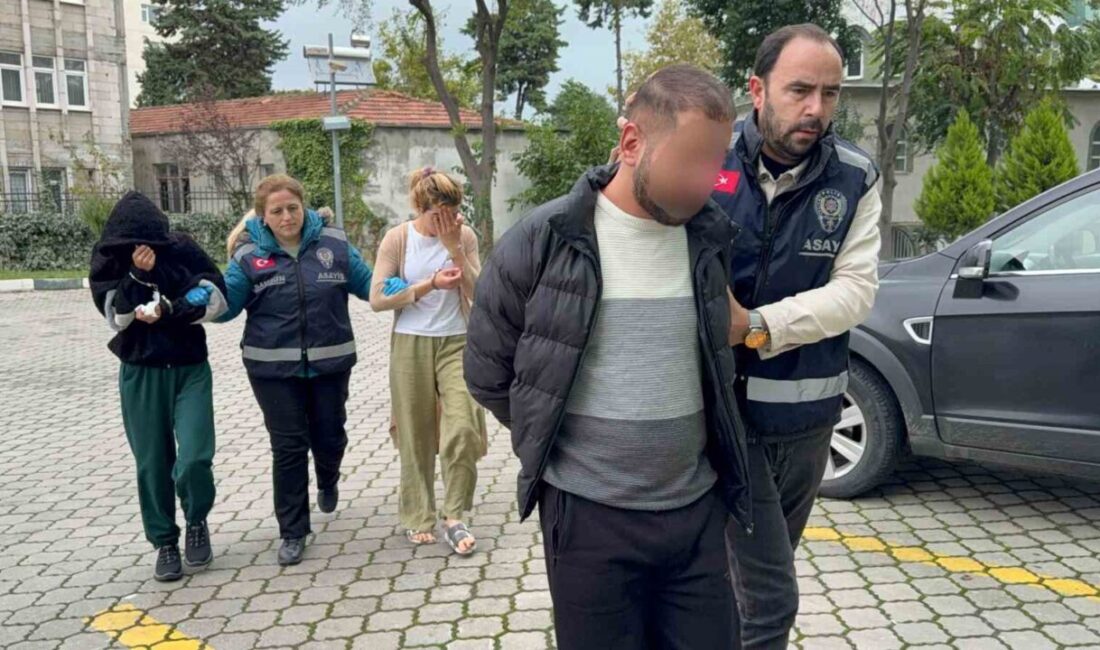 Samsun’un Atakum ilçesinde bir evden yaklaşık 100 bin lira değerinde