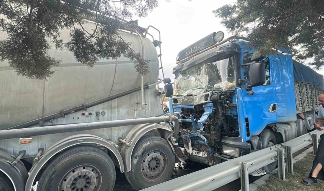 SAMSUN (İHA) – Samsun’un İlkadım ilçesinde tır, beton mikseri ve