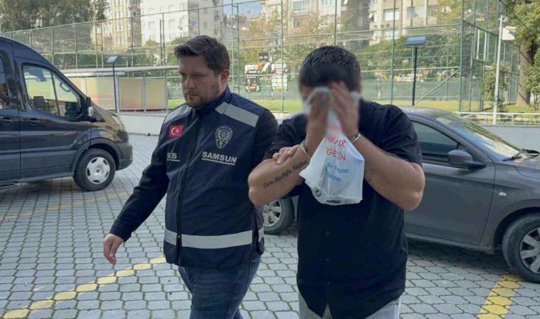 Samsun’un İlkadım ilçesinde narkotik polisi ekiplerince düzenlenen operasyonda 9 bin