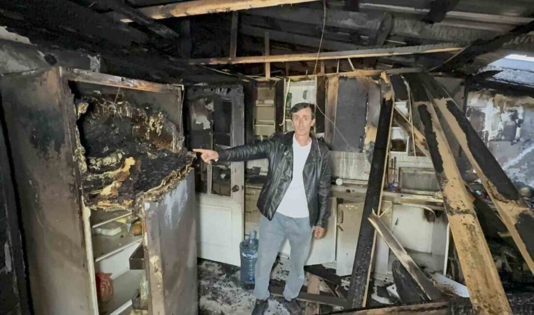 Samsun’un İlkadım ilçesinde bir evde elektrik panosundan çıktığı belirlenen yangında,