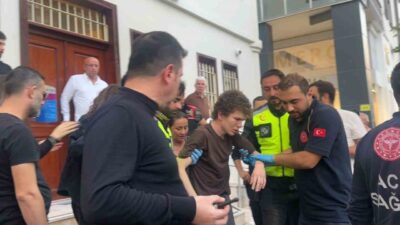 Samsun’un İlkadım ilçesinde, 22 yaşındaki bir genç darbedilerek yaralandı ve