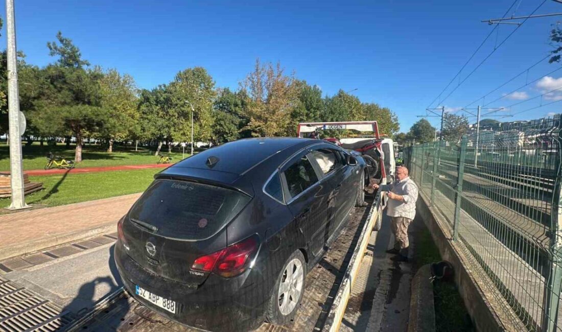 Samsun’un Canik ilçesinde bir otomobil ile motosikletin çarpıştığı trafik kazasında