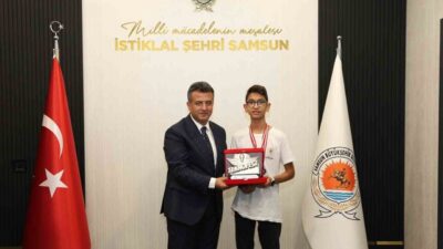 Samsun Büyükşehir Belediyesi Eğitim Şube Müdürlüğü proje ekibinden Kerem Yiğit,
