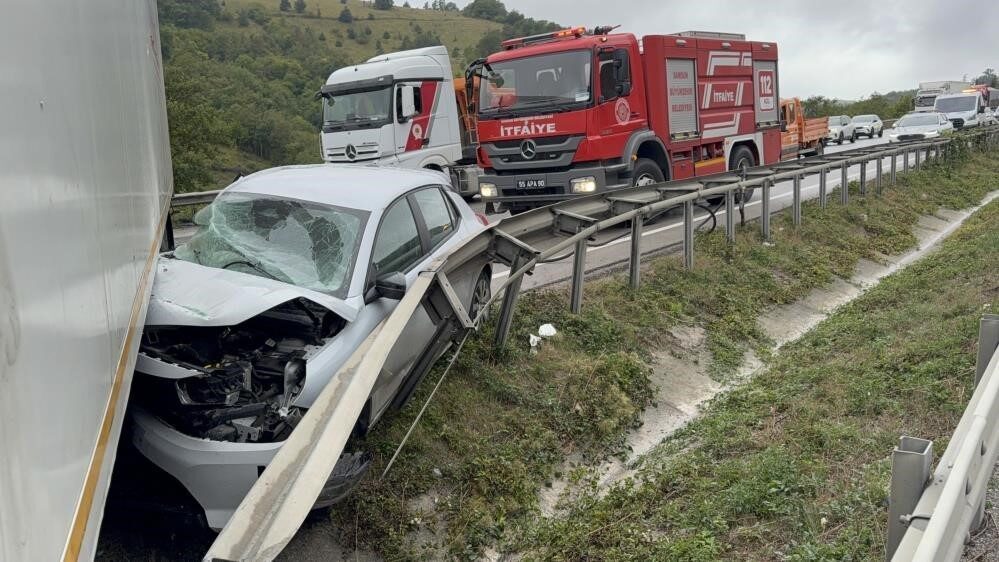 Samsun’da Eylül ayında meydana gelen toplam bin 163 trafik kazasında