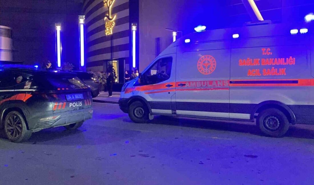 İstanbul Sarıyer’de Filistin Özgürlük Nöbeti Platformu üyeleri, İstinyePark AVM’de İsrail