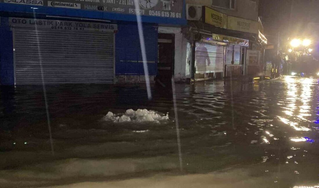 Sarıyer’de meydana gelen şiddetli yağış sonrası oluşan sel felaketinde, 34