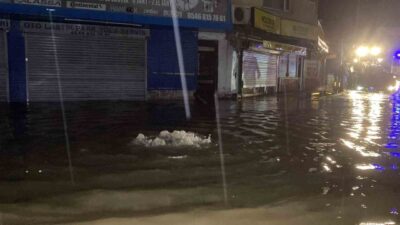 Sarıyer’de meydana gelen şiddetli yağış sonrası oluşan sel felaketinde, 34