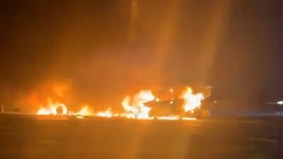 Sarıyer ilçesinde gerçekleşen trafik kazasının ardından, kaza yapan otomobil ve