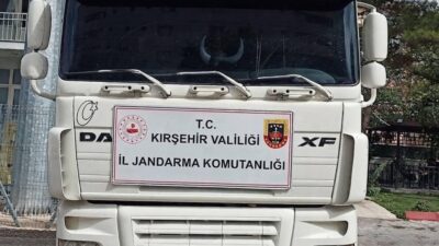 Kırşehir’de bir tırın şasesinin kesilip başka bir araca ait şaseyle