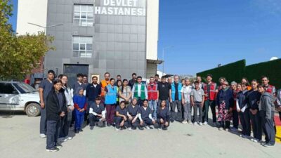 Manisa’nın Selendi ilçesinde, Hastane Afet Planı (HAP) tatbikatı gerçekleştirildi. Tatbikatta,