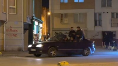 Eskişehir’de, Tepebaşı ilçesine bağlı Eskibağlar Mahallesi Genez Sokak’ta meydana gelen