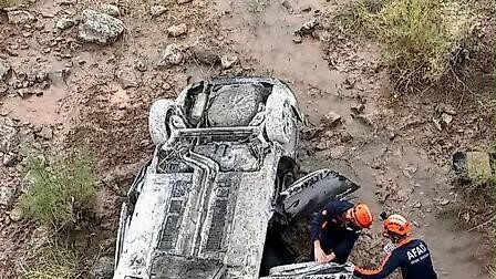Siirt’in Baykan ilçesinde meydana gelen trafik kazasında, aynı aileden olan
