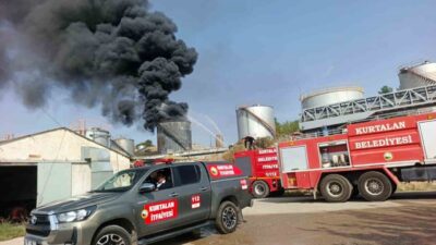 Siirt’in Kurtalan ilçesinde TPAO’ya ait petrol sahasında yangın çıktı. Söndürme