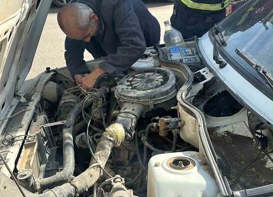 Siirt’te Yeni Mahalle Cengiz Topel Caddesi’nde meydana gelen olayda, seyir