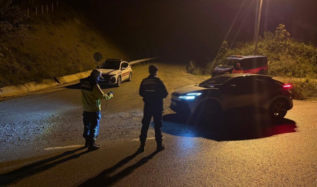 Sinop’ta genel asayişin ve kamu düzeninin korunması amacıyla 55 ekip