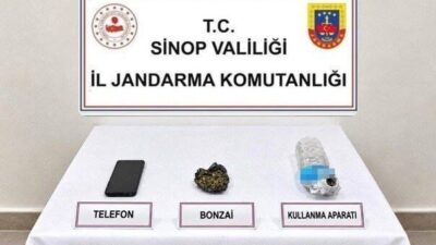 Sinop’un Boyabat ve Durağan ilçelerinde jandarma ekipleri tarafından uyuşturucu satıcılarına