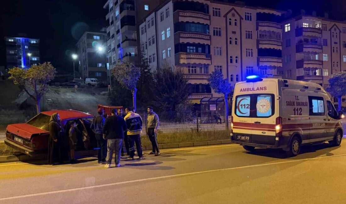 Boyabat ilçesinde meydana gelen trafik kazasında bir kişi yaralandı. Kazada,