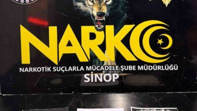 Sinop’un Boyabat ilçesinde polis ekipleri tarafından gerçekleştirilen uyuşturucuyla mücadele operasyonunda