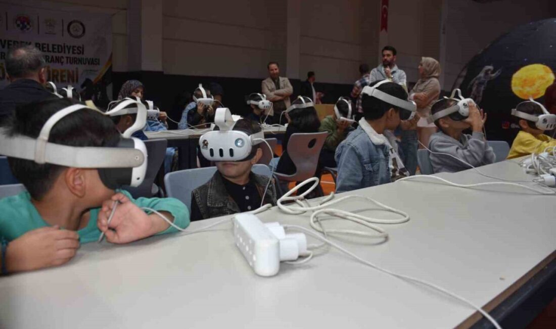 Şanlıurfa Siverek’te çocukların bilim ve teknolojiye ilgisini artırmak amacıyla uzay