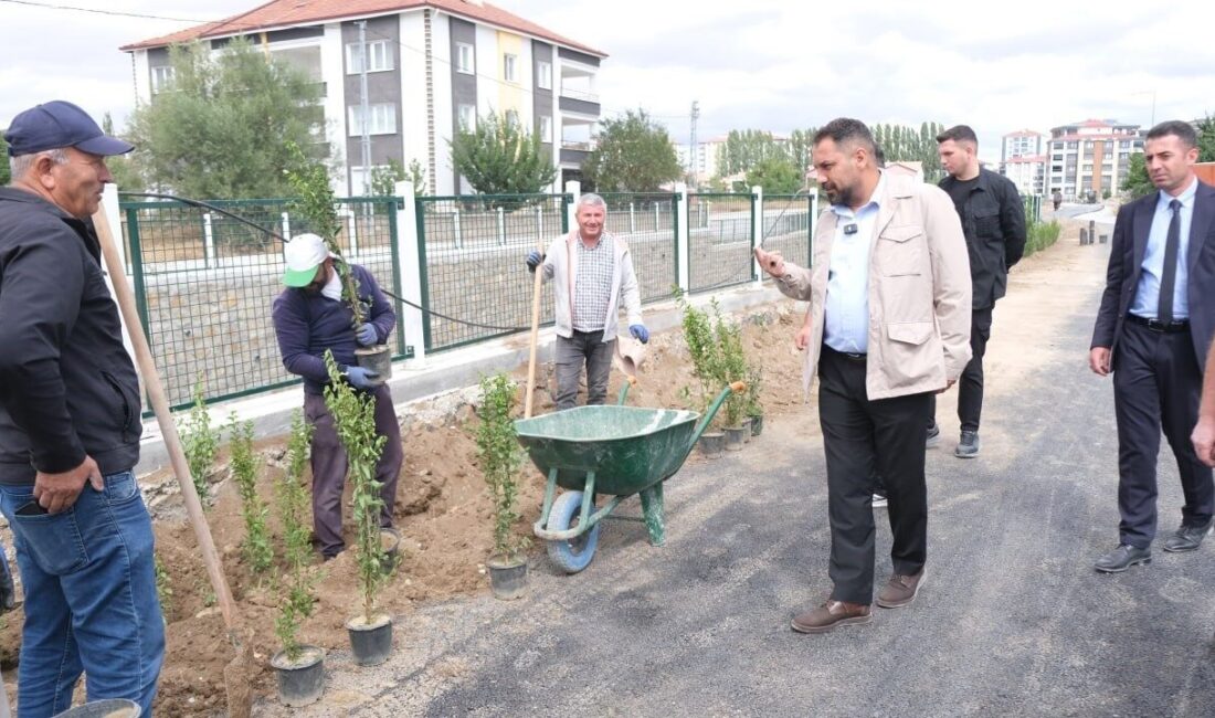 Yozgat’ın Sorgun ilçesinde sosyal yaşam alanlarını genişletmeye yönelik projeler hız