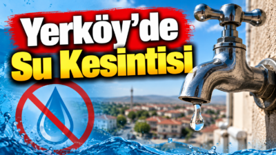 Yozgat’ın Yerköy ilçesinde içme suyu ana şebeke hattında meydana gelen