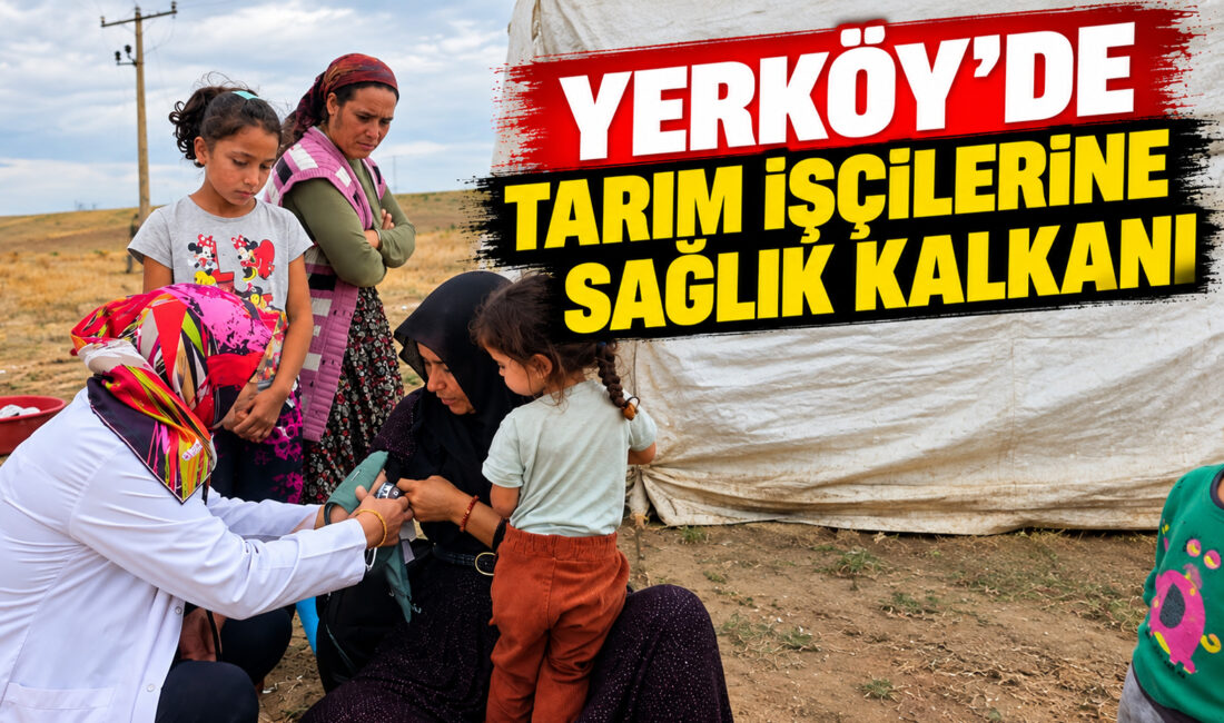 Yozgat’ın Yerköy ilçesinde, Mevsimlik Gezici Tarım İşçilerinin Çalışma ve Sosyal