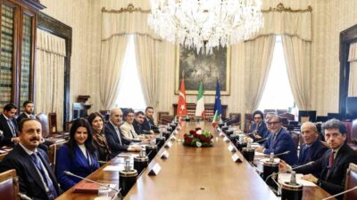 Türkiye Büyük Millet Meclisi Başkanı Numan Kurtulmuş, İtalya’nın başkenti Roma’da