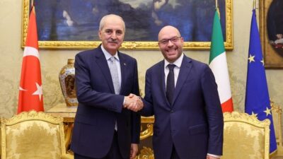 TBMM Başkanı Numan Kurtulmuş, İtalya’nın başkenti Roma’da Avrupa Parlamento Başkanları