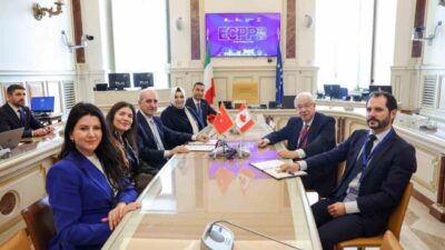 Türkiye Büyük Millet Meclisi (TBMM) Başkanı Numan Kurtulmuş, Avrupa Parlamento