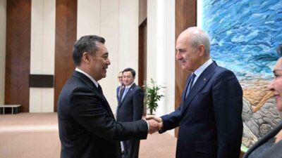 TBMM Başkanı Numan Kurtulmuş, Kırgızistan’ın başkenti Bişkek’te gerçekleşen Türk Devletleri