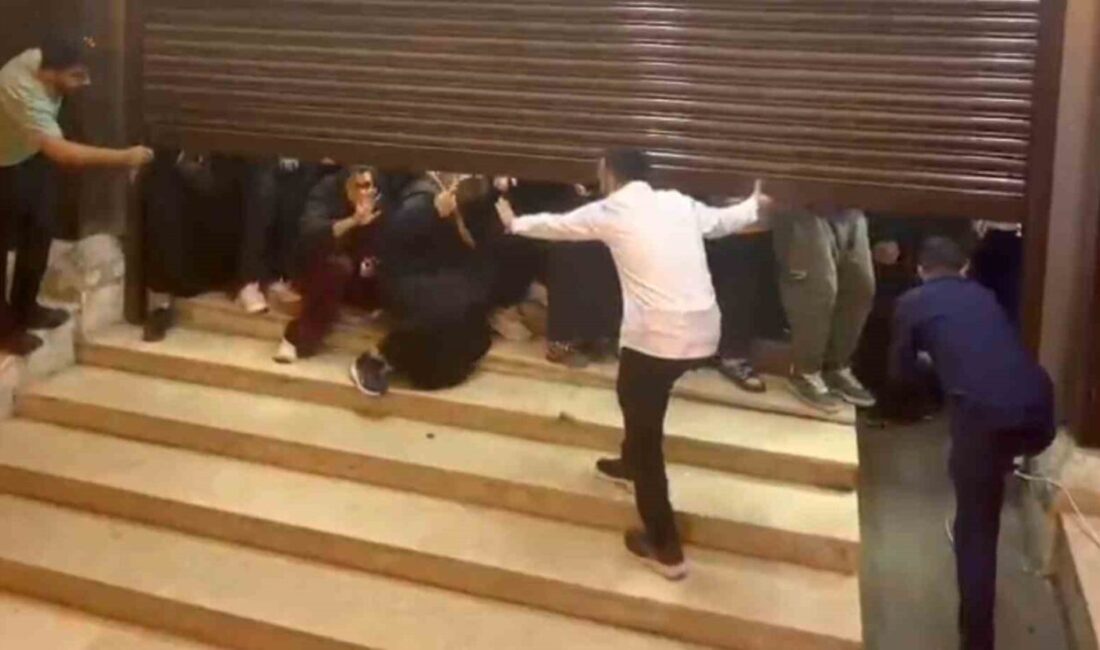 Tekirdağ’ın Süleymanpaşa ilçesinde yeni açılan züccaciye mağazasının indirim kampanyasını duyan