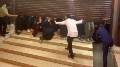 Tekirdağ’ın Süleymanpaşa ilçesinde yeni açılan züccaciye mağazasının indirim kampanyasını duyan