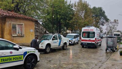 Malkara ilçesinde TESKİ’ye ait bir araç ile bir motosikletin çarpışması