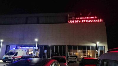 Kastamonu’nun Cide ilçesinde bir balıkçı, Gideros Koyu açıklarında tekneyle denize