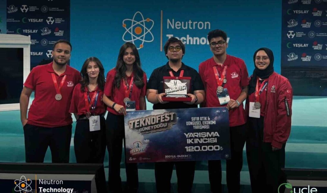 Muğla ilinde bulunan Deneyap Teknoloji Atölyesi öğrencilerinden oluşan “Neutron Technology”