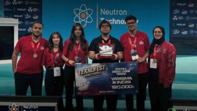 Muğla ilinde bulunan Deneyap Teknoloji Atölyesi öğrencilerinden oluşan “Neutron Technology”