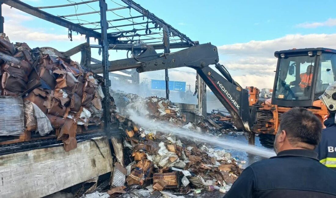 Bolu’da, TEM Otoyolu’nun Çaydurt mevkisinde meydana gelen yangın, kişisel bakım