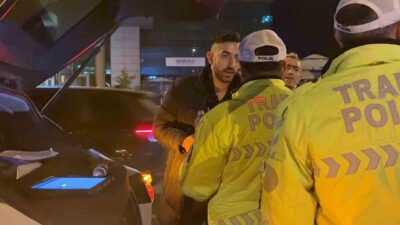 Melikgazi ilçesinde meydana gelen bir trafik kazası, sürücünün alkol etkisi