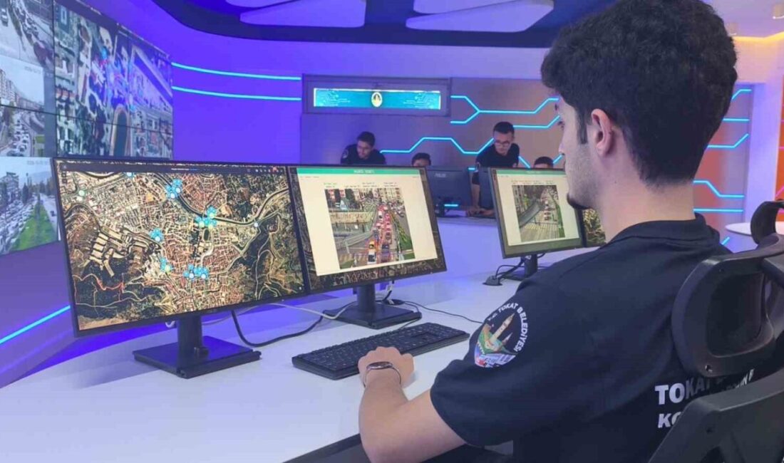 Tokat Belediyesi, yapay zeka destekli 7/24 Koordinasyon Merkezi’ni hizmete açarak