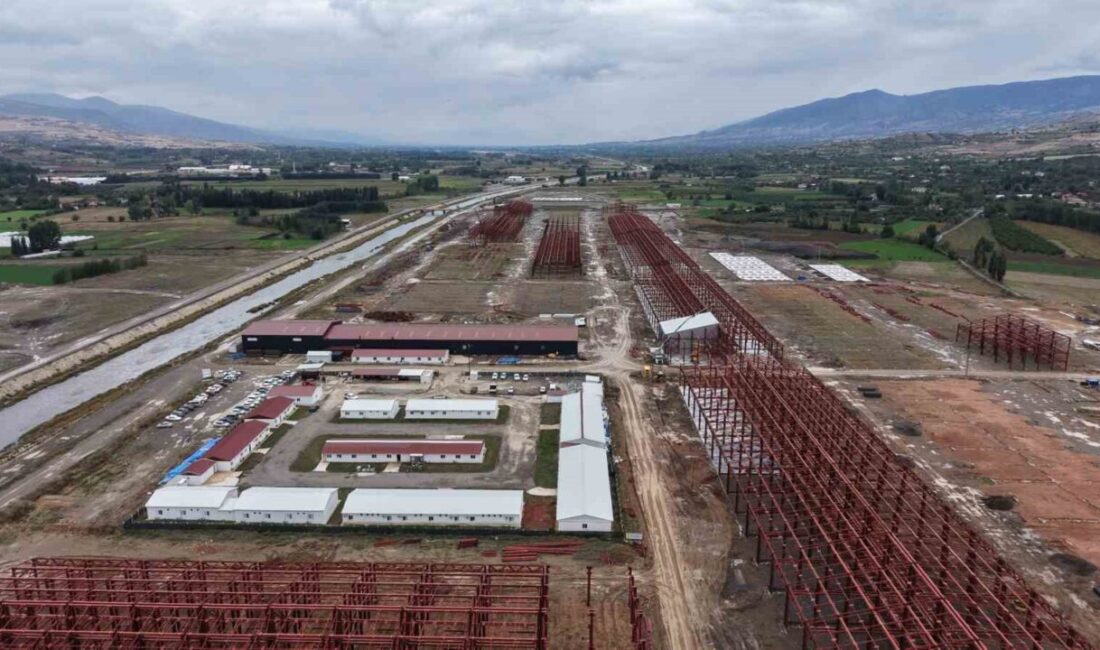 Tokat ilinde devam eden Yeni Nesil Tokat Yeşil Sanayi Sitesi