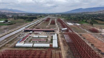 Tokat ilinde devam eden Yeni Nesil Tokat Yeşil Sanayi Sitesi
