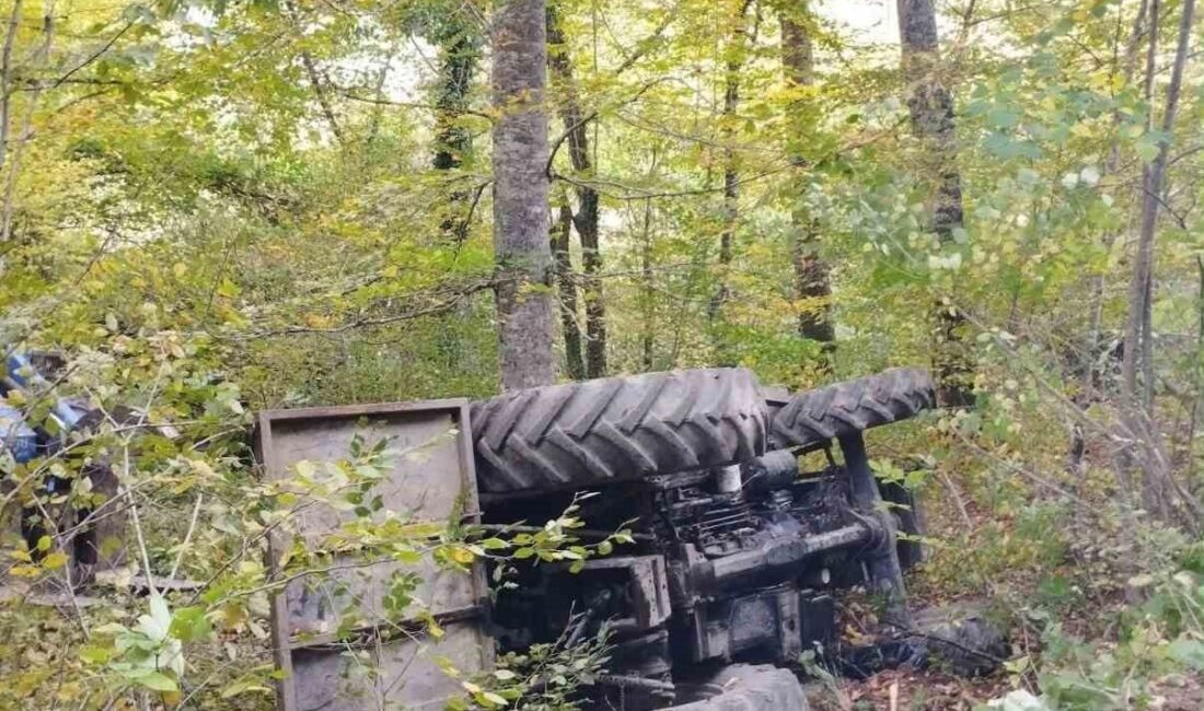 Karabük’ün Yenice ilçesinde devrilen traktörün altında kalan sürücü yaşamını yitirdi.
