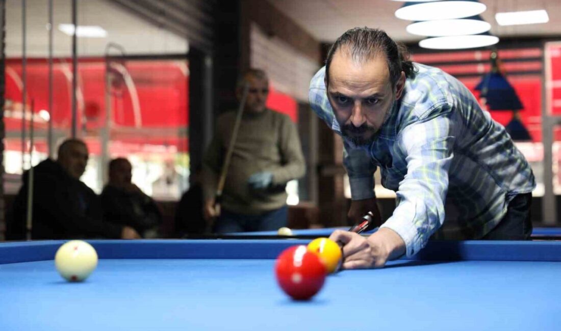 Türkiye’nin 3 Bant Bilardo Şampiyonası’nın A, B ve C kategorilerinde