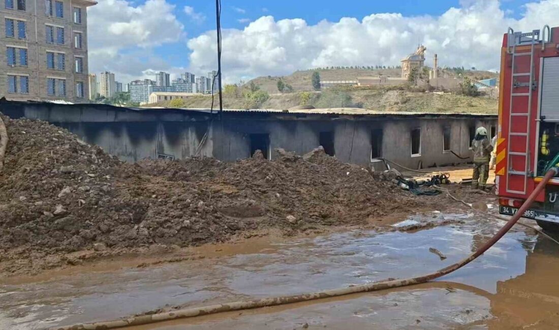 Tuzla ilçesinde bir iş yerinin inşaat alanındaki işçi kabininde nedeni