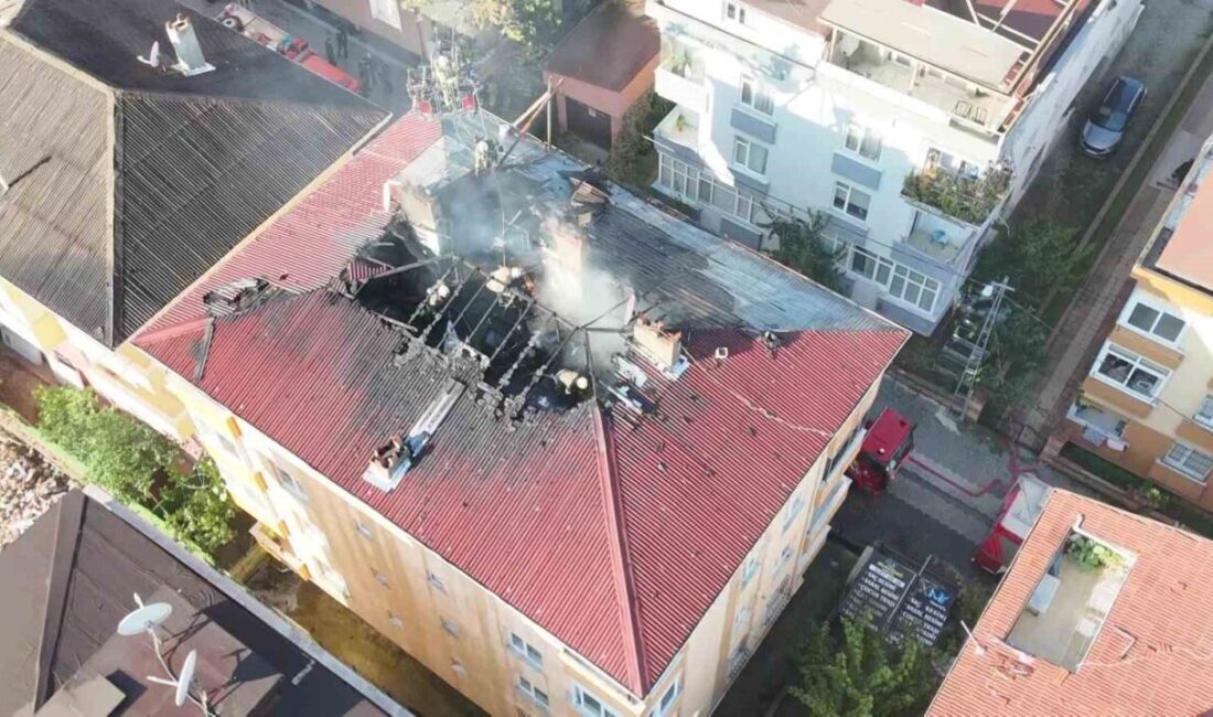 Tuzla’da gece saatlerinde başlayan bir fabrika yangını, sabah saatlerinde ekiplerin