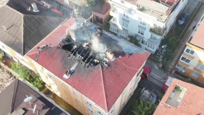 Tuzla’da gece saatlerinde başlayan bir fabrika yangını, sabah saatlerinde ekiplerin