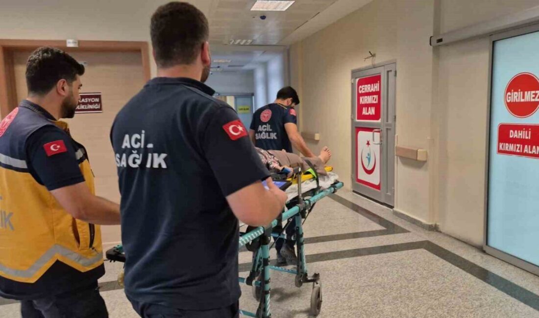 Adıyaman’da yaşanan trafik kazasında, üç tekerlekli bir motosikletin devrilmesi sonucu