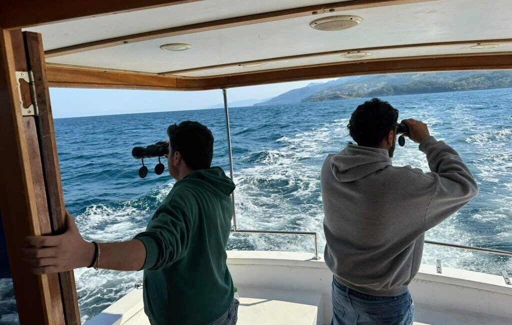 Amasra ilçesinde denizde kaybolan madenciyi arama çalışmalarına, Bartın Üniversitesi (BARÜ)