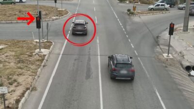 Uşak’ta trafik güvenliğini sağlamak amacıyla gerçekleştirilen denetimlerde kırmızı ışık ihlali